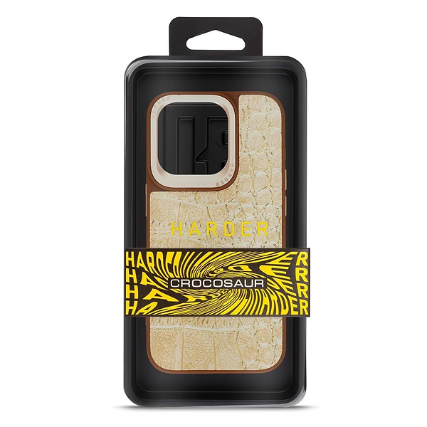Фото - Чохол для смартфону Harder Crocosaur for Apple iPhone 15 Beige (ARM76697)