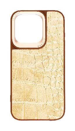 Чехол для смартфона Harder Crocosaur for Apple iPhone 15 Beige (ARM76697) - Фото 1