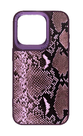 Чехол для смартфона Harder Genuine Snake for Apple iPhone 15 Pro Max Dark Purple (ARM76785) - Фото 1