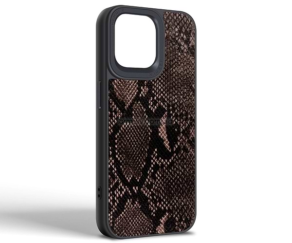 Фото - Чохол для смартфону Harder Genuine Snake for Apple iPhone 14 Pro Max Black (ARM76792)