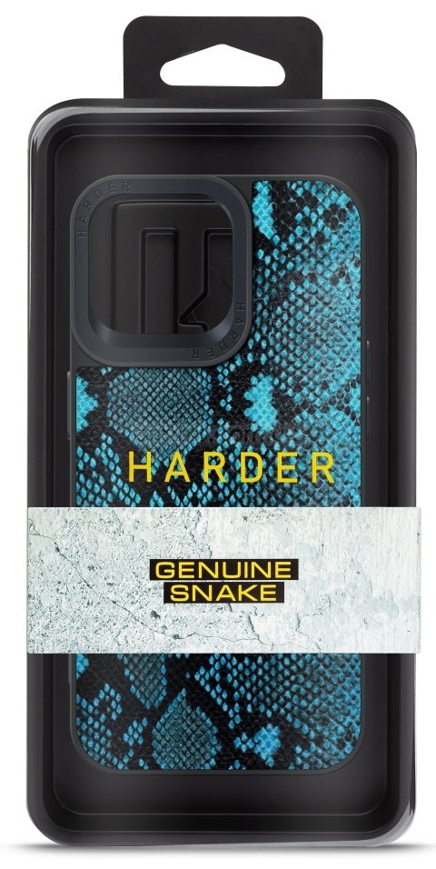 Фото - Чохол для смартфону Harder Genuine Snake for Apple iPhone 14 Pro Max Dark Blue (ARM76790)
