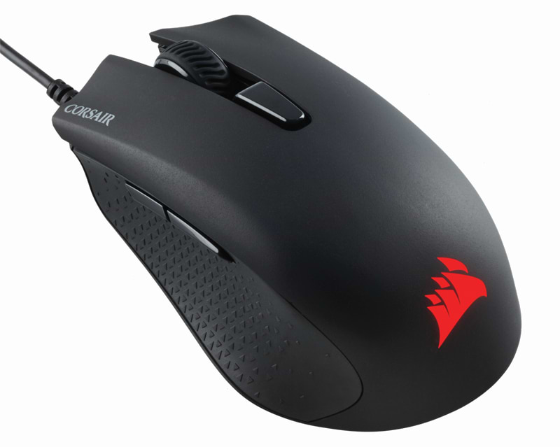 Мышь проводная игровая Corsair Harpoon RGB Pro Black (CH-9301111-EU) USB - Фото 1