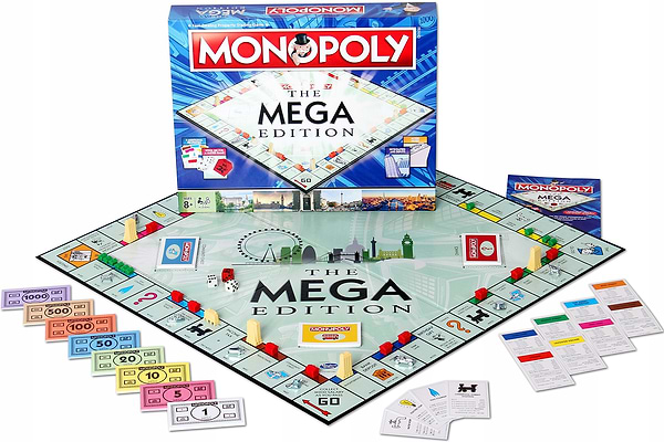 Фото - Настольная игра (8+) Winning Moves Monopoly The Mega Edition (2459)