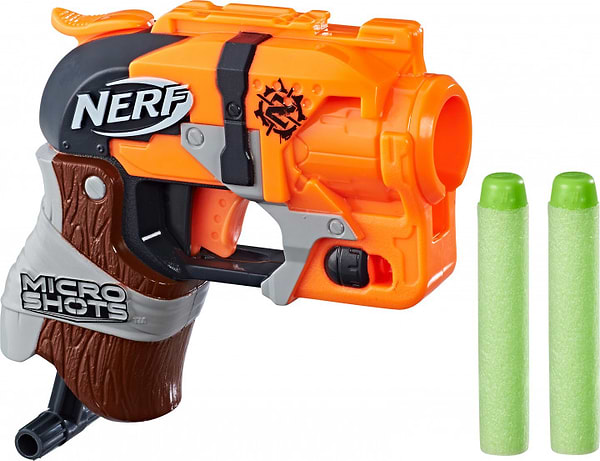 Фото - Бластер однозарядный Hasbro Nerf Микрошотс Hammershot SE1 (E0489_E0720)