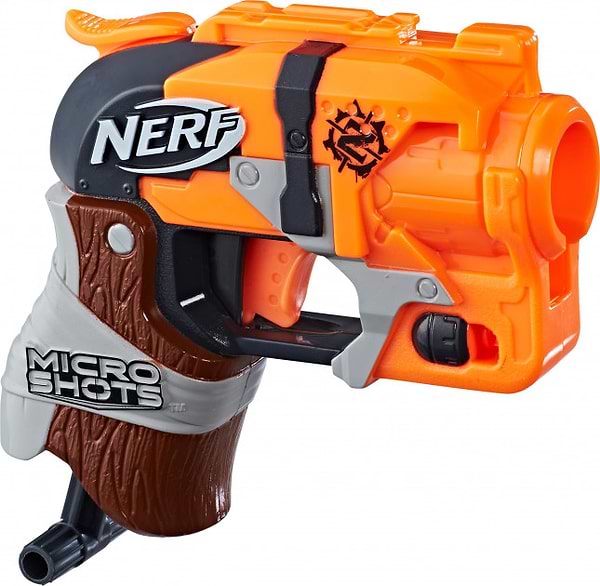 Фото - Бластер однозарядный Hasbro Nerf Микрошотс Hammershot SE1 (E0489_E0720)