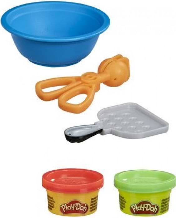 Фото - Набори для ліплення Play Doh Hasbro Play-Doh Кухонні приналежності SPAGHETTI N MEATBALLS PLAYSET (E7253_E8680)