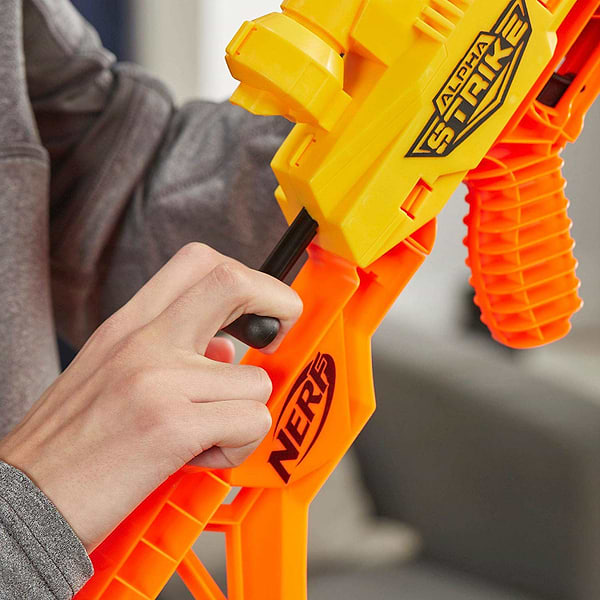 Фото - Бластер однозарядний Hasbro Nerf Альфа Страйк Вовк (E7567)