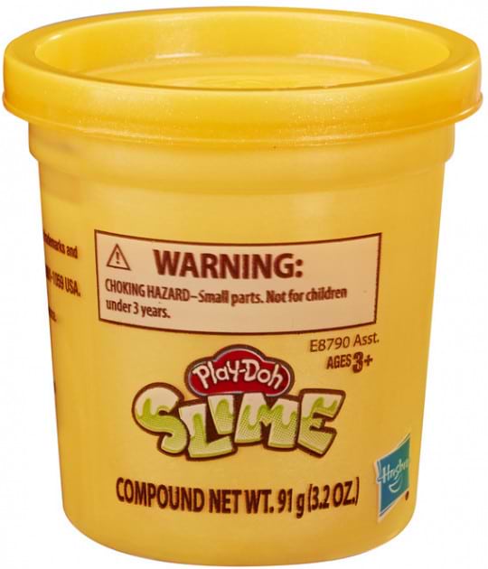 Расходники Hasbro Баночка слизи Play-Doh Желтая (E8790_E8801)