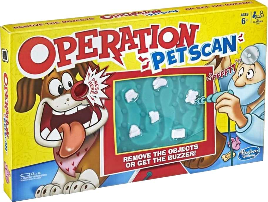 Настільна гра (5-7 років) Hasbro Операція: врятувати цуценя (E9694) - Фото 1