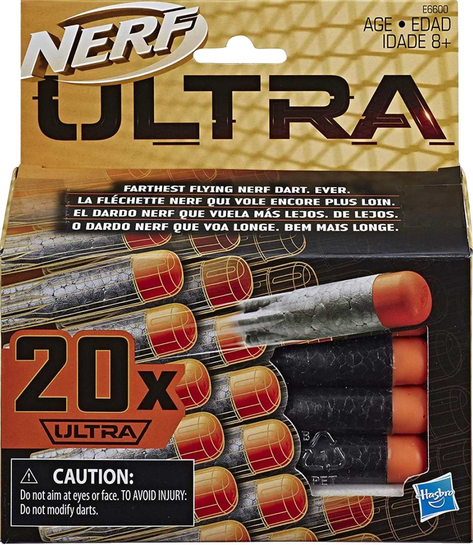 Патрони для бластерів Hasbro Nerf Ультра 20 шт. (E6600)