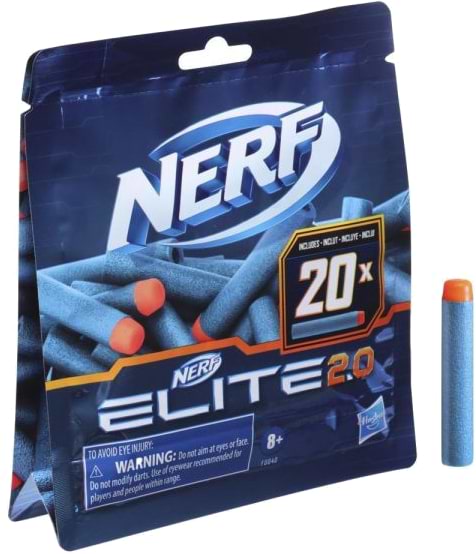 Фото - Патрони для бластерів Hasbro Nerf Elite (20 шт) (F0040)