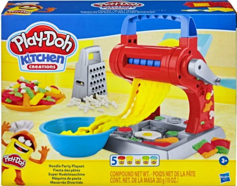 Набори для ліплення Play Doh Hasbro Play-Doh Вечірка з локшиною (E (E7776) - Фото 1