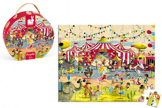 Фото - Пазлы (3-4 года) Janod Цирк (J02874)