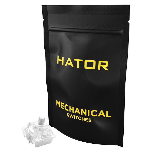 Фото - Набор переключателей для клавиатуры Hator Aurum Milky Way Silent switch linear 10 шт. (HTS-187) Фото - Набор переключателей для клавиатуры Hator Aurum Milky Way Silent switch linear 10 шт. (HTS-187)