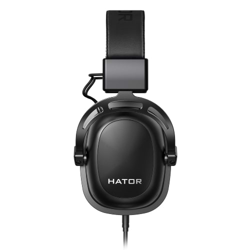 Фото - Гарнітура дротова ігрова Hator Hypergang 7.1 USB Black (HTA-840)