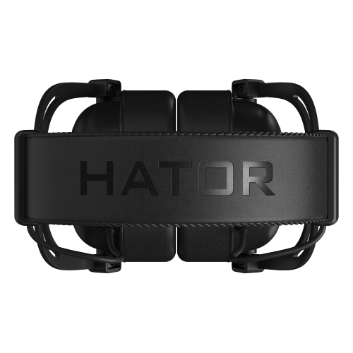 Фото - Гарнітура дротова ігрова Hator Hypergang 7.1 USB Black (HTA-840)