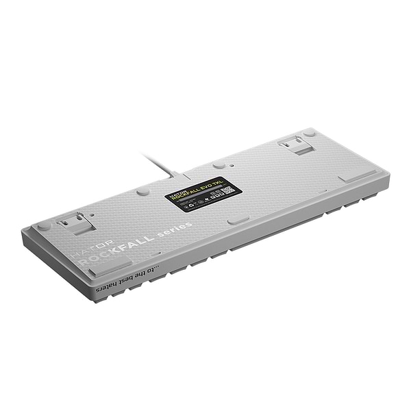 Фото - Клавиатура проводная игровая Hator Rockfall EVO TKL Optical (HTK-631) White