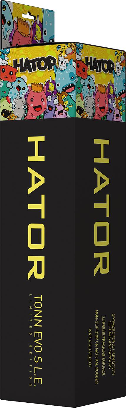 Фото - Килимок для миші ігровий Hator Tonn EVO S L.E. (HTP-003)