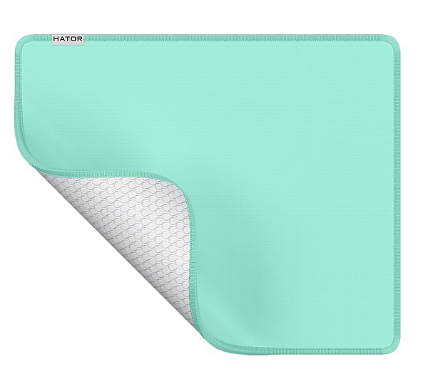 Фото - Килимок для миші ігровий Hator Tonn Evo M Mint (HTP-025)
