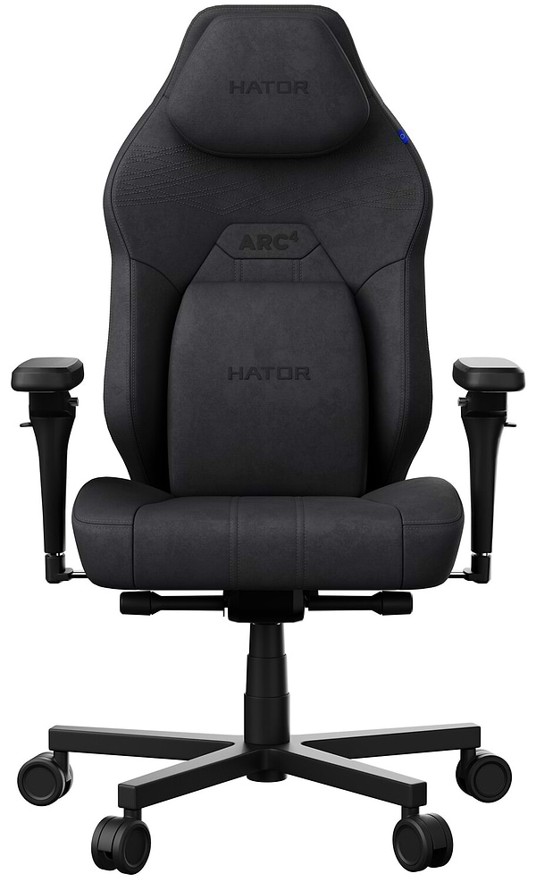 Фото - Крісло для геймерів Hator Arc 4 L Velour (HTC4440L) Black