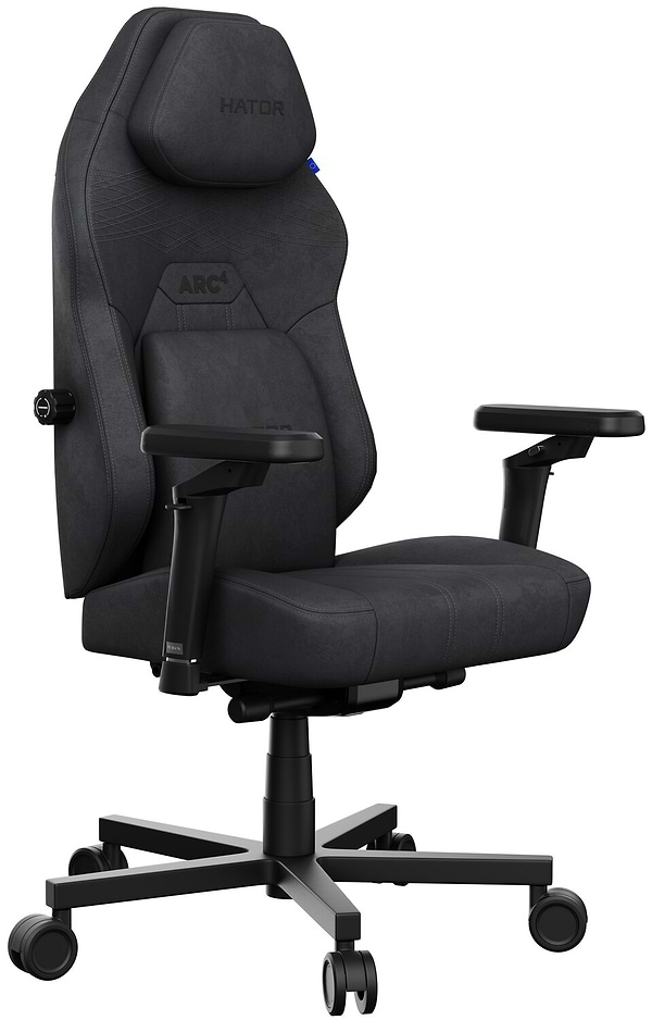 Фото - Крісло для геймерів Hator Arc 4 L Velour (HTC4440L) Black