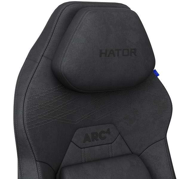 Фото - Крісло для геймерів Hator Arc 4 L Velour (HTC4440L) Black