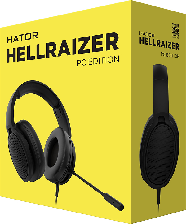 Фото - Гарнітура дротова ігрова Hator Hellraizer PC Edition (HTA-803) Black