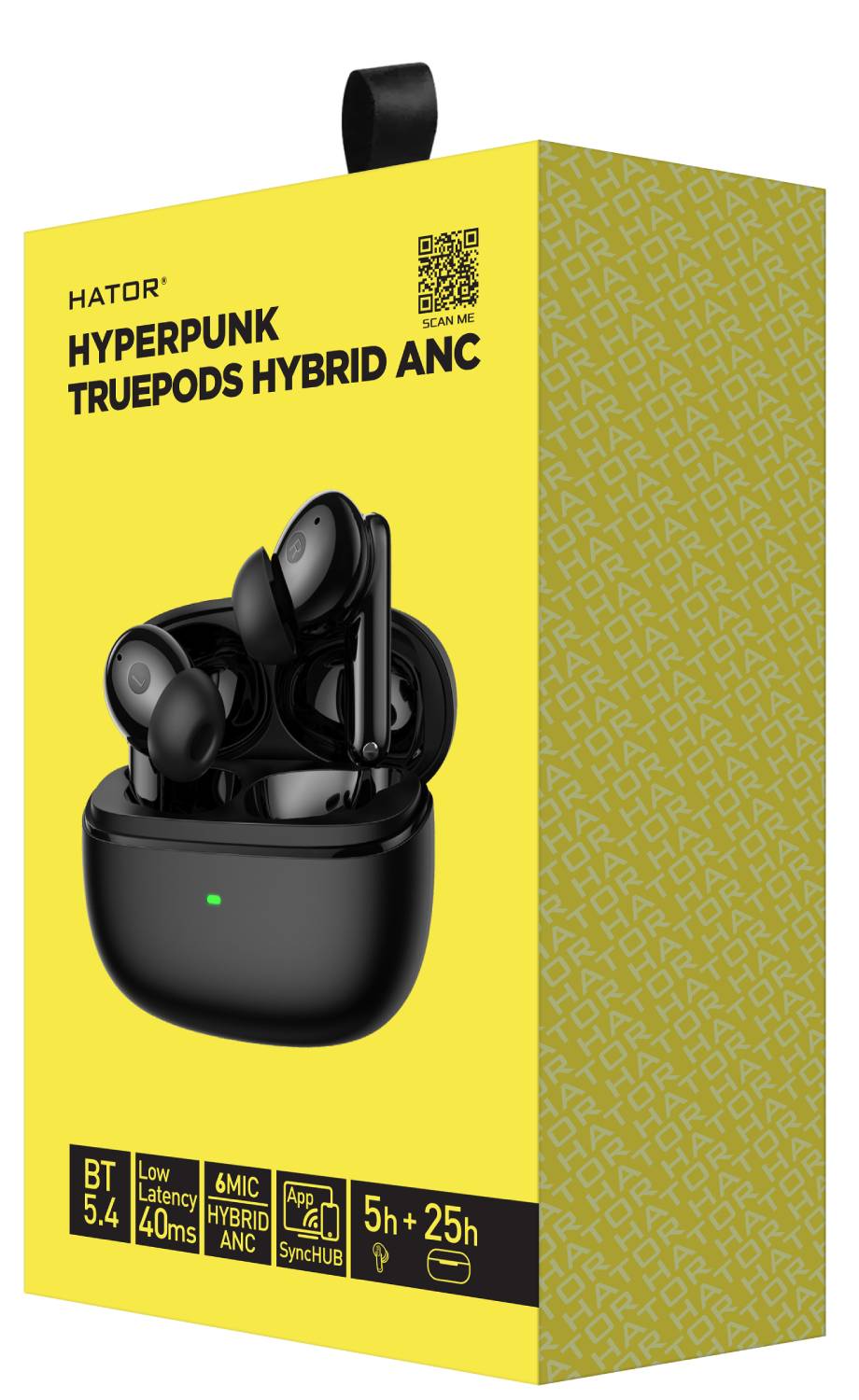 Фото - Уцінка - Навушники вкладиші бездротові TWS Hator Truepods Hybrid ANC (HTA431)