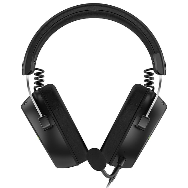 Фото - Гарнітура дротова ігрова Hator HYPERGANG 3 Hi-Res USB7.1 Black (ESH50)