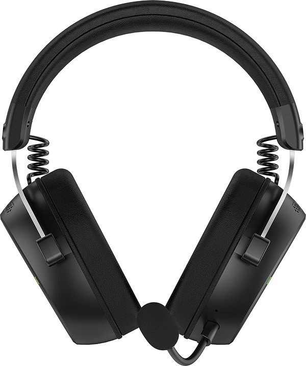 Фото - Гарнітура бездротова ігрова Hator HYPERGANG 3 Hi-Res Wireless Black (ESH55)