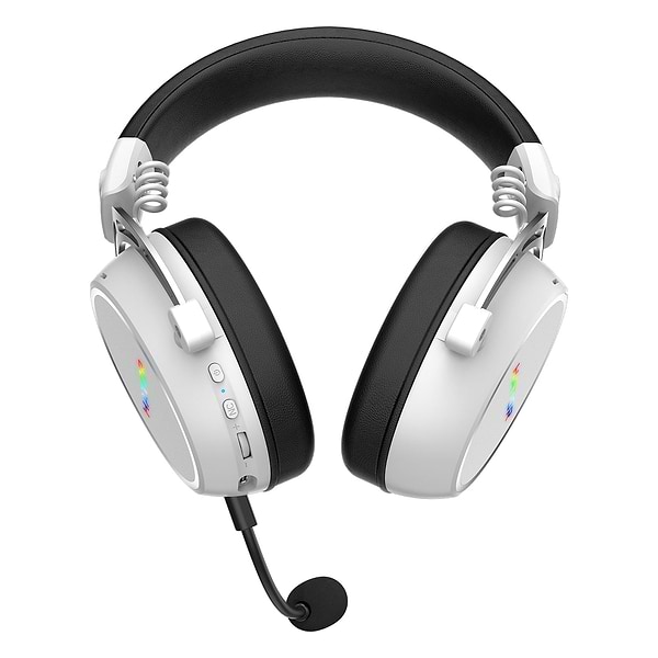 Фото - Гарнитура беспроводная игровая Hator HYPERGANG 3 Hi-Res White (ESH56)