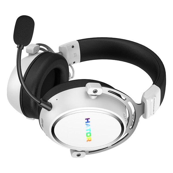 Фото - Гарнитура беспроводная игровая Hator HYPERGANG 3 Hi-Res White (ESH56)