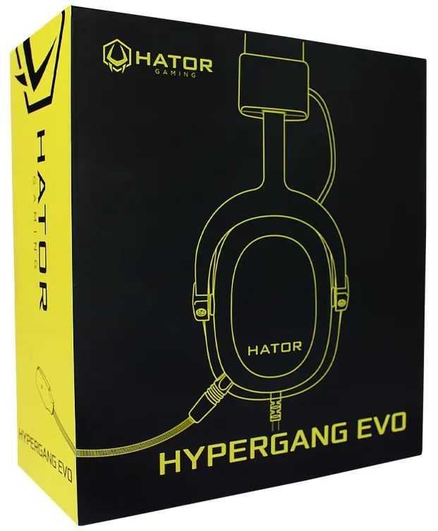 Фото - Гарнітура дротова ігрова Hator Hypergang EVO (HTA-810)