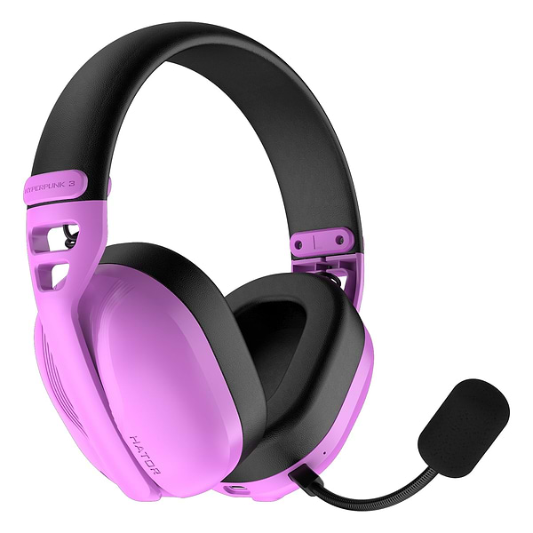 Фото - Гарнитура беспроводная игровая Hator HYPERPUNK 3 Hi-Res Violet (ESH19)