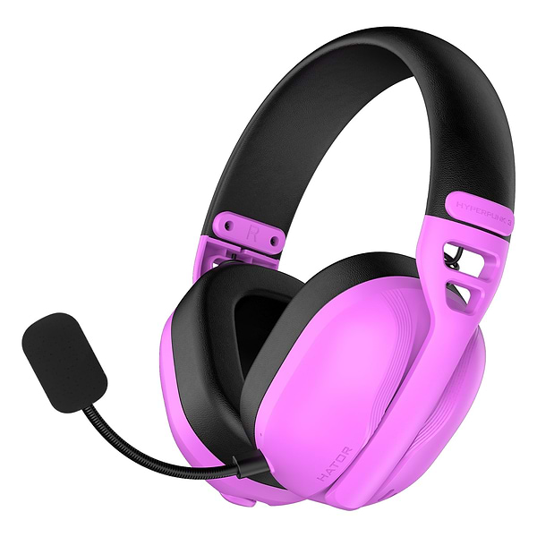 Фото - Гарнитура беспроводная игровая Hator HYPERPUNK 3 Hi-Res Violet (ESH19)