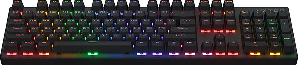 Фото - Клавиатура беспроводная игровая Hator Icefall Mecha wireless Rainbow (HTK204UA) Black