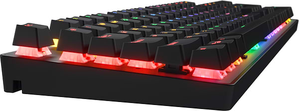 Фото - Клавиатура беспроводная игровая Hator Icefall Mecha wireless Rainbow (HTK204UA) Black