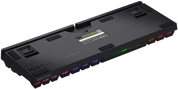Фото - Клавіатура бездротова ігрова Hator Icefall Mecha TKL wireless Rainbow (HTK287UA) Black