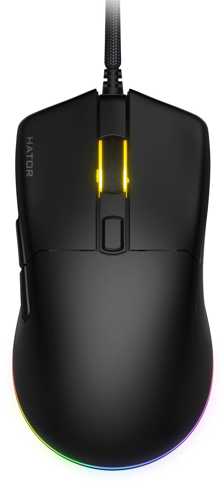 Мышь проводная игровая Hator Pulsar 3 Black (HTM610) - Фото 1