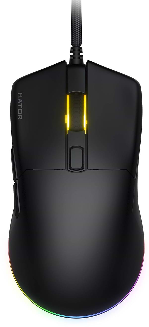 Фото - Миша дротова ігрова Hator Pulsar 3 Black (HTM610)