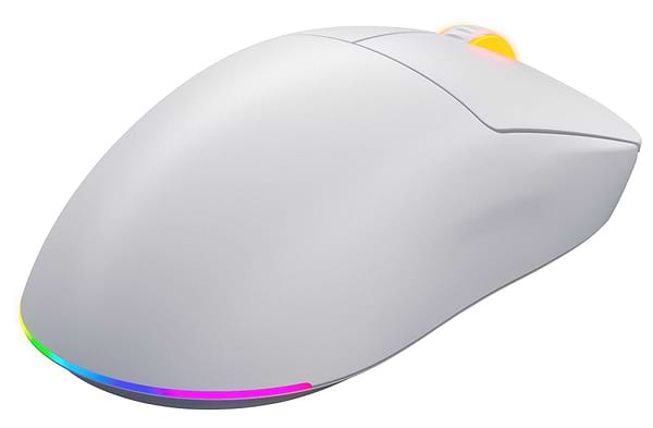 Фото - Мышь беспроводная игровая Hator Quasar 3 Wireless White (HTM731)