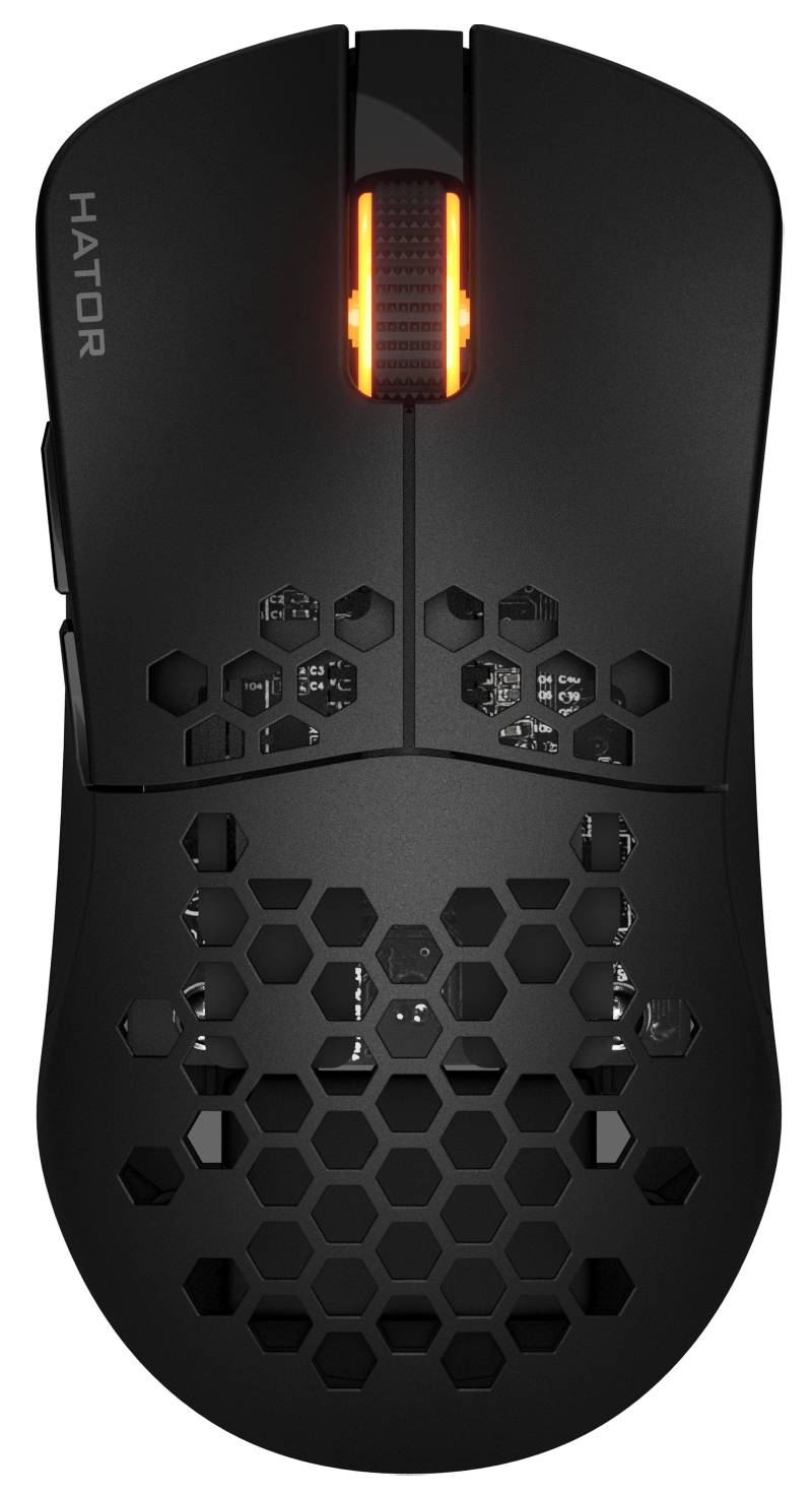 Фото - Миша бездротова ігрова Hator Stellar Wireless Black (HTM650)