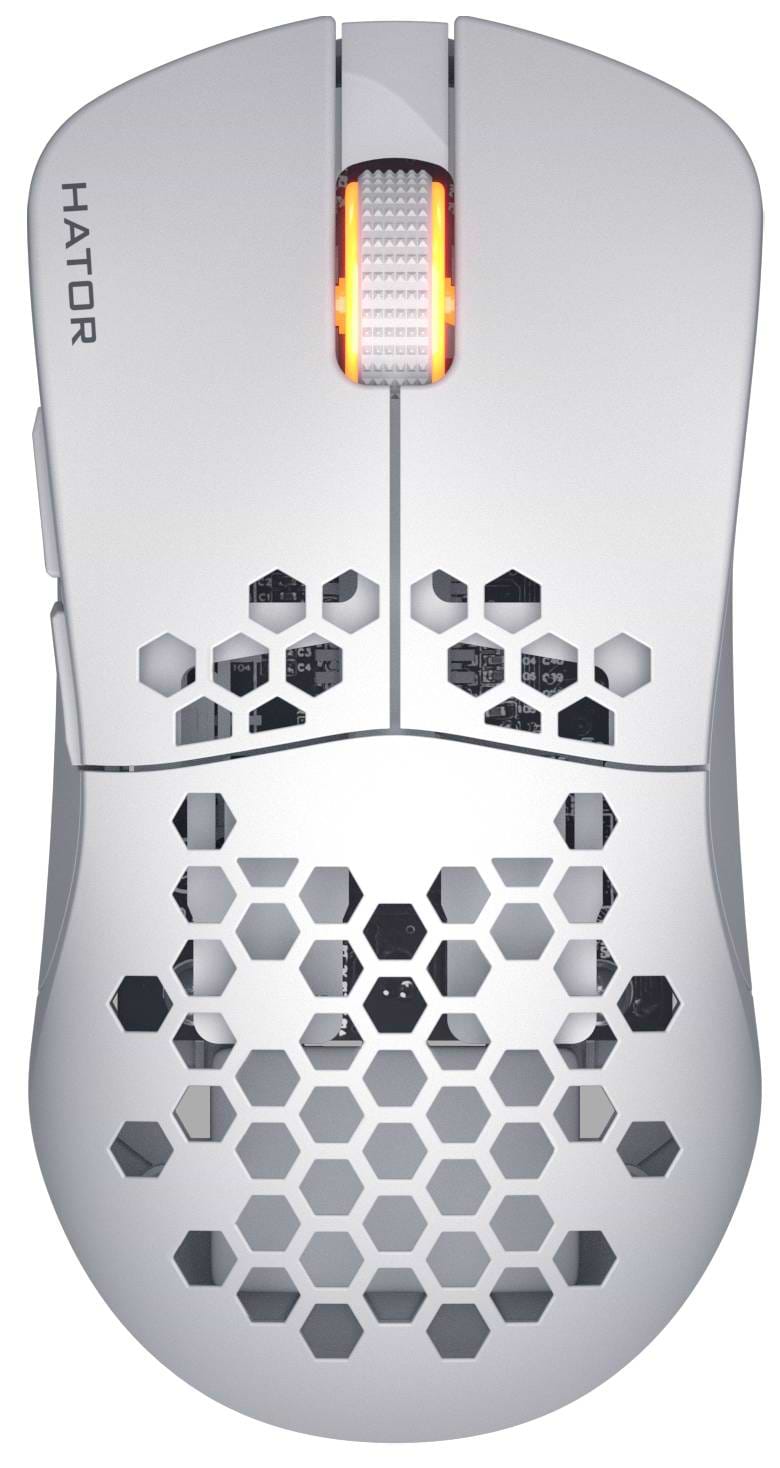 Миша бездротова ігрова Hator Stellar Wireless White (HTM651) - Фото 1