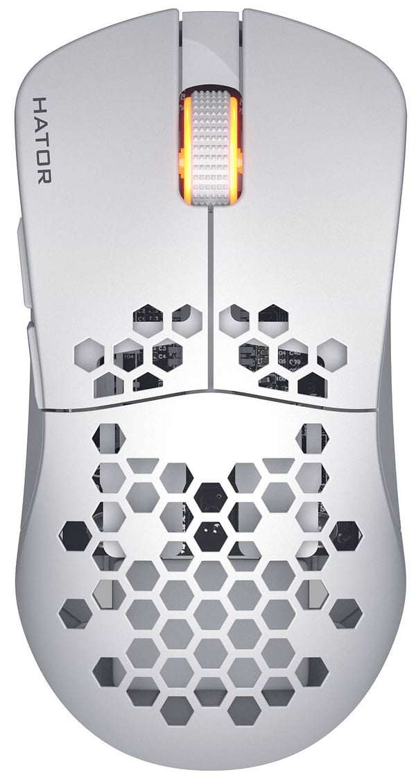 Фото - Миша бездротова ігрова Hator Stellar Wireless White (HTM651)
