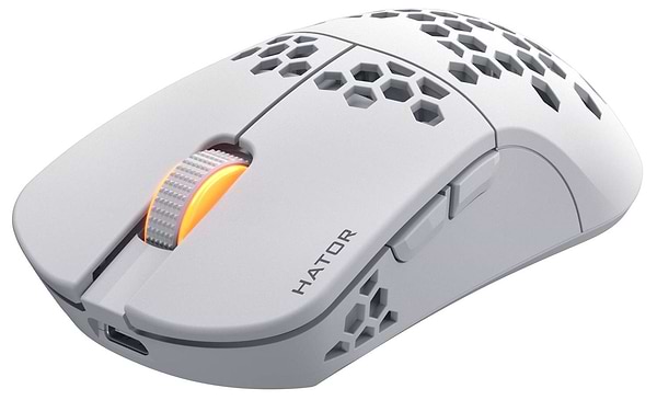 Фото - Миша бездротова ігрова Hator Stellar Wireless White (HTM651)