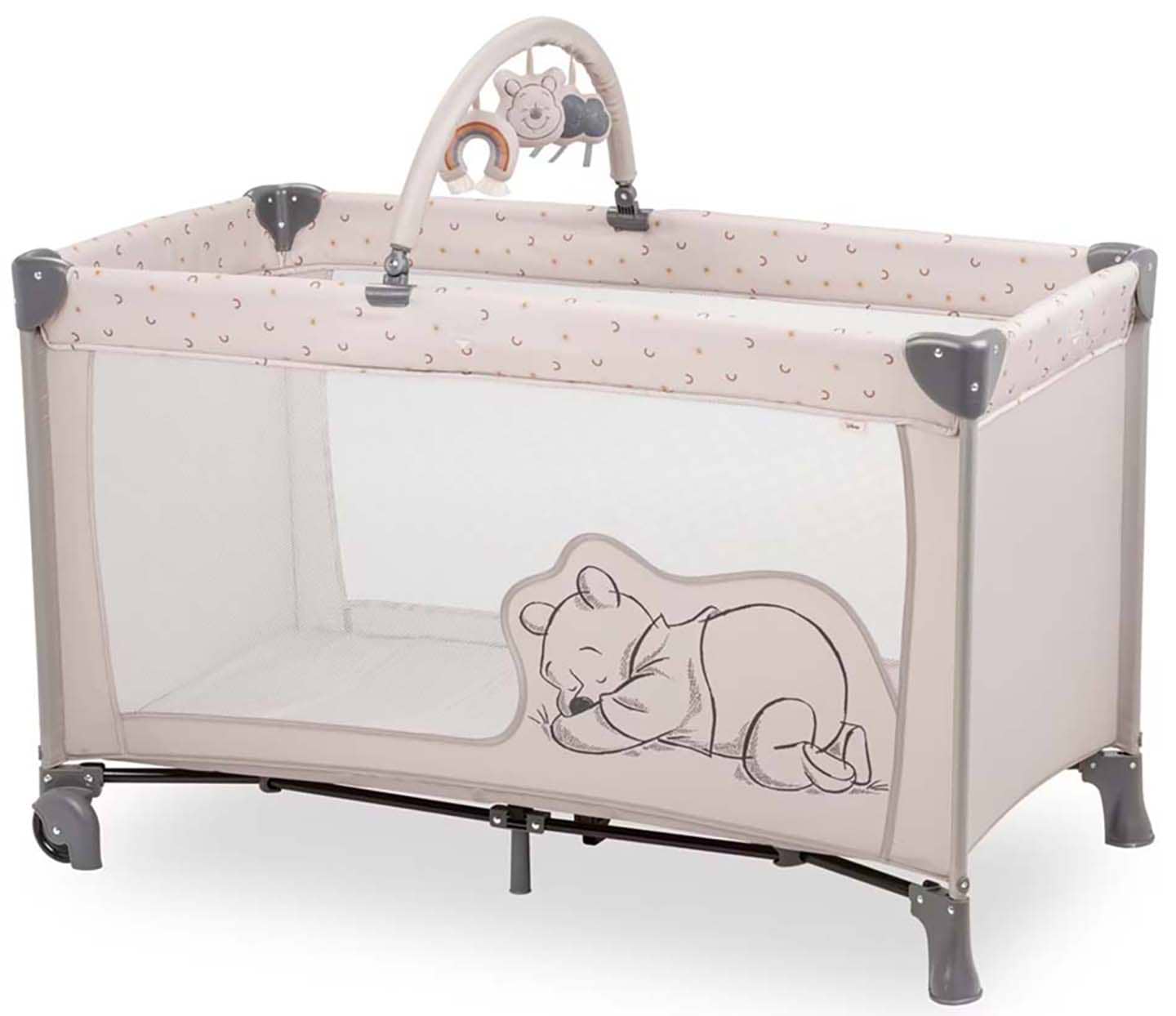 Манеж класичний HAUCK Dream N Play Go Pooh Rainbow Beige (60889-0)