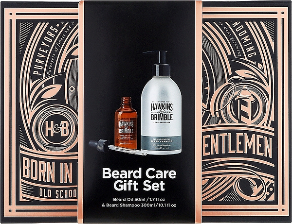 Фото - Подарочный набор для ухода за волосами Hawkins&Brimble Beard gift set box (5060495675034)