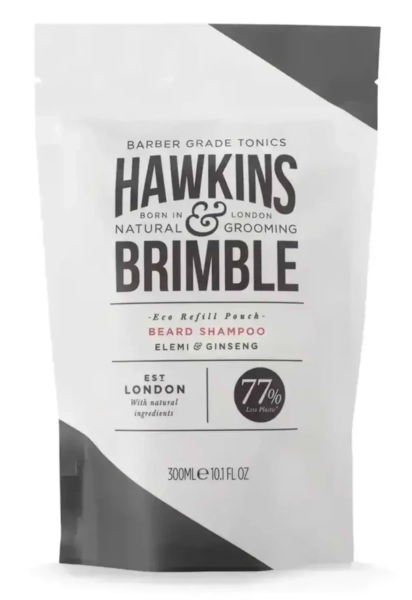 Шампунь для бороди Hawkins&Brimble Beard Shampoo Pouch 300мл (5060495673825)