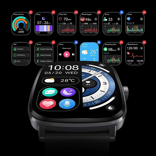 Фото - Смарт-годинник Haylou LS19 (RS5) Black