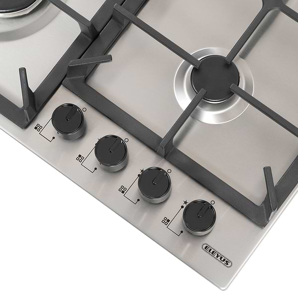 Фото - Варильна поверхня газова ELEYUS ALMERA 60 IS CTF